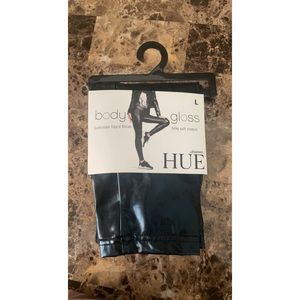 Hue Leggings | Body Gloss Luminous liquid finish | Black | Large